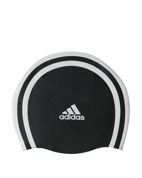 SILICONE 3-STRIPES SWIM CAP