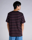 SCRIPT STRIPE TEE