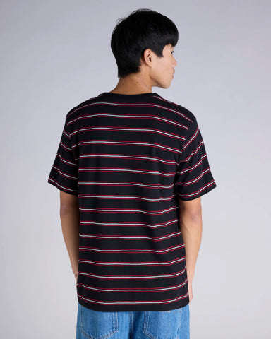 SCRIPT STRIPE TEE